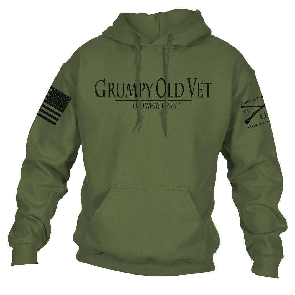 Grumpy Old Vet Hoodie